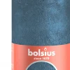 Bolsius stompkaars Shimmer blauw 60 uur D 6,8 x H 13 cm