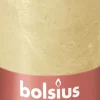 Bolsius stompkaars Shine beige 60 uur D 6,8 x H 13 cm