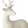 Boltze kerstfiguur Hario rendier beige 19,5 x 9,5 x 24 cm