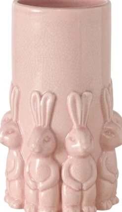 Boltze vaas Erny roze D 14 H 20 cm