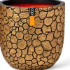 Capi Europe bloempot Clay goud / zwart D 35 H 34 cm