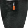 Capi Europe bloempot Granite zwart D 66 H 76 cm