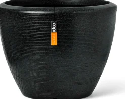 Capi Europe bloempot Granite zwart D 48 H 35 cm