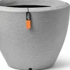 Capi Europe bloempot Granite grijs D 48 H 35 cm