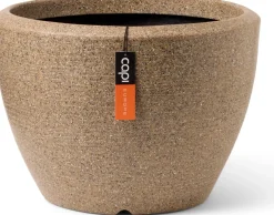Capi Europe bloempot Granite taupe D 48 H 35 cm