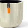 Capi Europe bloempot Groove beige D 14 H 13 cm