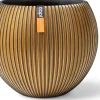 Capi Europe bloempot Groove bol goud D 11,6 H 9,8 cm