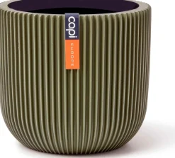 Capi Europe bloempot Groove groen D 23,1 H 21 cm