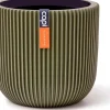 Capi Europe bloempot Groove groen D 14,3 H 13 cm