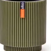 Capi Europe bloempot Groove groen D 15,2 H 16,5 cm