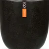 Capi Europe bloempot Lux zwart D 43 H 41 cm
