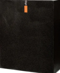 Capi Europe bloempot Lux zwart 60 x 24 x 74 cm