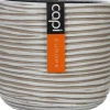 Capi Europe bloempot Nature-Rib crème D 9 H 8 cm