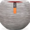 Capi Europe bloempot Nature-Rib ivoor D 40 H 32 cm