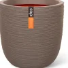 Capi Europe bloempot Nature Rib taupe D 54 H 52 cm