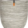 Capi Europe bloempot Nature-Rib wit D 35 H 34 cm