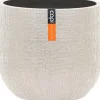 Capi Europe bloempot Nature Skin beige D 14,2 H 13 cm