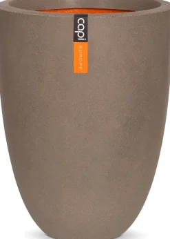 Capi Europe bloempot Smooth taupe D 34 H 46 cm