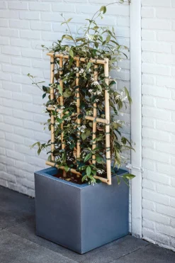 Capi Europe bloempot Urban Smooth grijs 30 x 30 x 30 cm