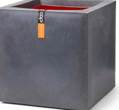 Capi Europe bloempot Urban Smooth grijs 30 x 30 x 30 cm