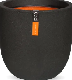 Capi Europe bloempot Urban Smooth zwart D 43 H 41 cm
