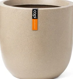 Capi Europe bloempot Waste Smooth beige D 43 H 41 cm