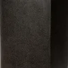 Capi Europe plantenbak Lux Terrazzo zwart 35 x 35 x 78 cm