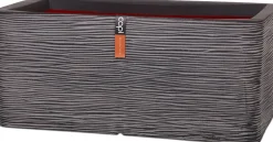 Capi Europe plantenbak Nature-Rib zwart / grijs 73 x 39 x 32 cm
