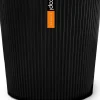Capi Europe vaas Groove Conisch zwart D 36 H 34 cm