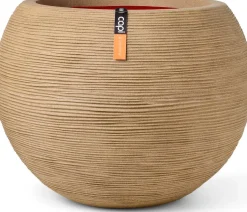 Capi Europe vaas Nature Rib beige D 40 H 32 cm