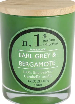 Cerabella geurkaars Earl Grey & Bergamote kruidig 40 uur D 8 H 12 cm