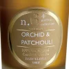 Cerabella geurkaars Orchid & Patchouli oriëntaals 40 uur D 8 H 12 cm