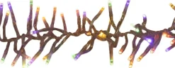 Clusterverlichting met 384 lampjes multi color 1,5 m