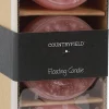 Countryfield drijfkaars Bollie roze 18 uur 3 stuks
