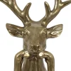 Countryfield kerstfiguur Zen hert goud 17 x 11,5 x 30,5 cm