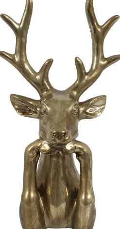 Countryfield kerstfiguur Zen hert goud 17 x 11,5 x 30,5 cm