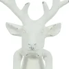Countryfield kerstfiguur Zen hert wit 17 x 11,5 x 30,5 cm