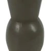 Countryfield LED kaars Lyon grijs D 8,8 H 27 cm