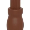 Countryfield LED kaars Tabe bruin D 8 H 28 cm