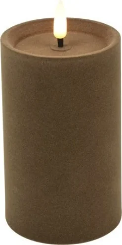 Countryfield LED stompkaars Lyon taupe D 7 H 12 cm