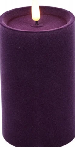 Countryfield LED stompkaars Lyon paars D 7 H 12 cm