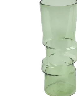 Countryfield vaas Arabella groen D 13,5 H 30 cm