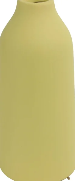 Countryfield vaas Debbie geel D 9,5 H 31 cm