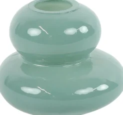 Countryfield vaas Floria groen D 10,5 H 8,5 cm