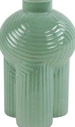Countryfield vaas Ledger groen D 16,5 H 25 cm