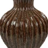 Countryfield vaas Lenn bruin D 32 H 38 cm