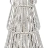 Decoratieboom zilver D 7 H 34 cm