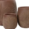 Decoris bloempot Axel paars D 43 H 43 cm
