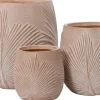 Decoris bloempot Axel terracotta D 43 H 43 cm