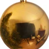 Decoris kerstbal goud D 14 cm